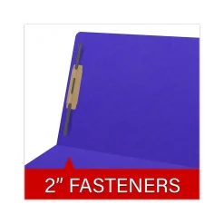 File Folders|Medical Arts Press Heavy Duty End Tab File Folder, Straight-Cut, Letter Size, Purple, 40/Box (S-09461-PUR)