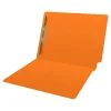 File Folders|Medical Arts Press Heavy Duty End Tab File Folder, Straight-Cut, Letter Size, Orange, 40/Box (S-09461-ORG)