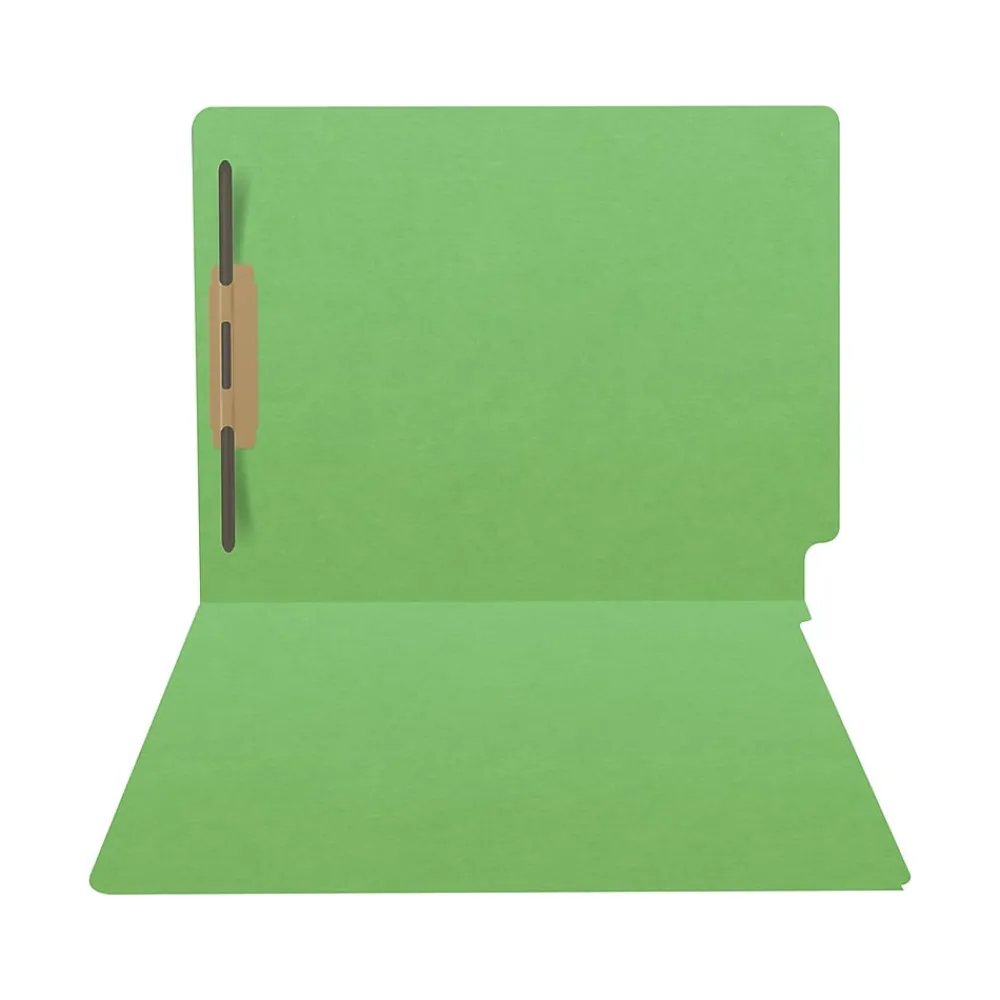 File Folders|Medical Arts Press Heavy Duty End Tab File Folder, Straight-Cut, Letter Size, Green, 40/Box (S-09461-GRN)