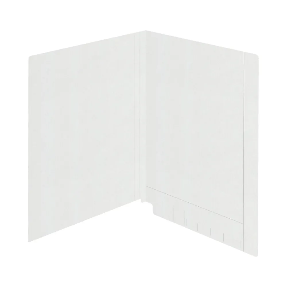 File Folders|Medical Arts Press Kardex Match Recycled Reinforced End Tab File Folder, Straight Cut, Letter Size, Orange, 100/Box (53057WE)