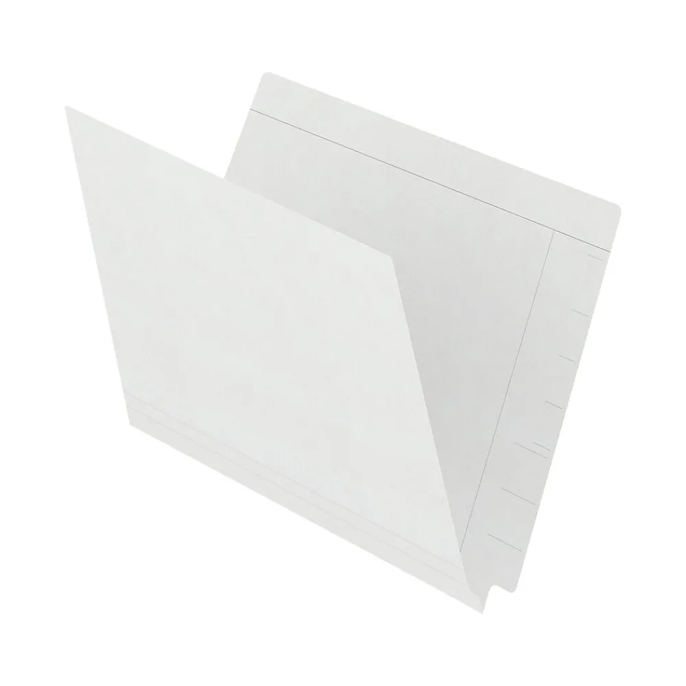 File Folders|Medical Arts Press Kardex Match Recycled Reinforced End Tab File Folder, Straight Cut, Letter Size, Orange, 100/Box (53057WE)