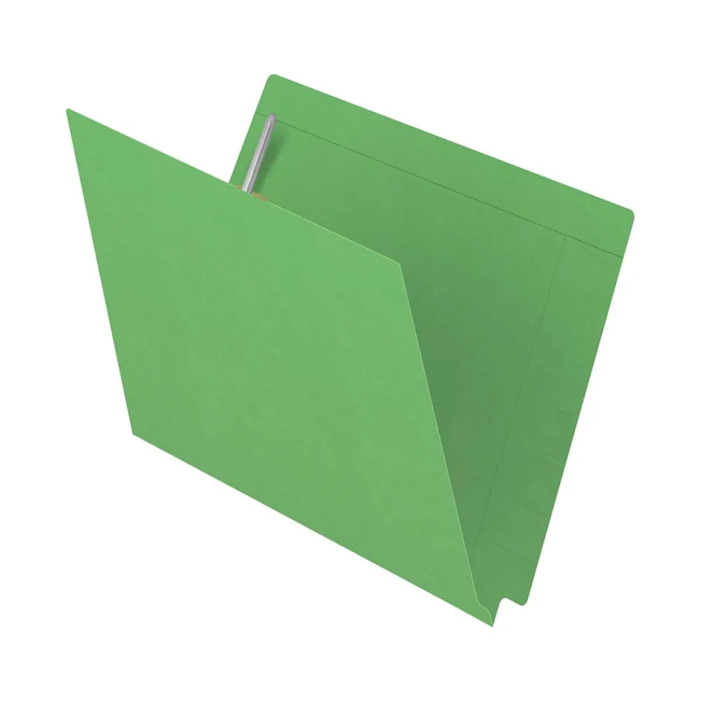 File Folders|Medical Arts Press Kardex Match Reinforced End Tab File Folder, Straight Cut, Letter Size, Green, 50/Box (S-09484-GRN)