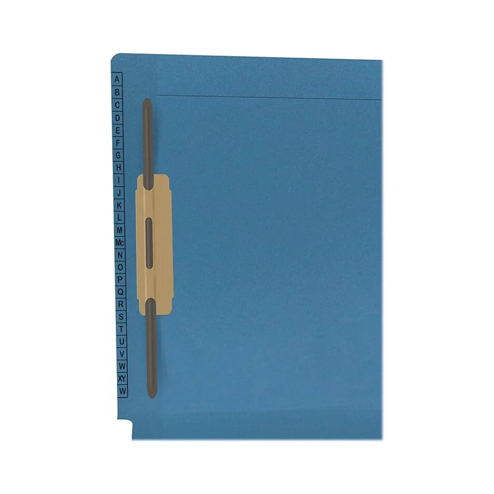 File Folders|Medical Arts Press Kardex Match Reinforced End Tab File Folder, Letter-Size, Blue, 50/Box (F1180-BLU)