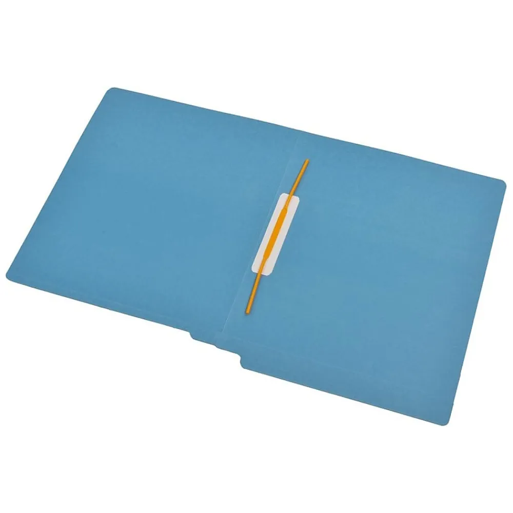 File Folders|Medical Arts Press Reinforced End Tab File Folder, Straight Cut, Letter-Size, Blue, 50/Box (S-09168-BLU)