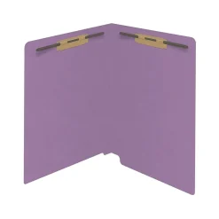File Folders|Medical Arts Press Reinforced End Tab File Folder, Straight Cut, Letter-Size, Lavender, 250/Carton (S-01602-LAV-B)