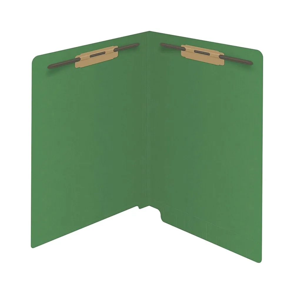 File Folders|Medical Arts Press Reinforced End Tab File Folder, Straight Cut, Letter-Size, Green, 250/Carton (S-01502-GRN-B)