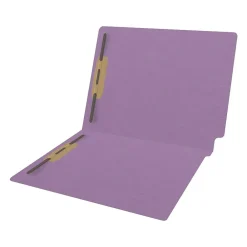 File Folders|Medical Arts Press Reinforced End Tab File Folder, Straight Cut, Letter-Size, Lavender, 50/Box (S-01502-LAV)