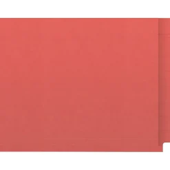 File Folders|Medical Arts Press Reinforced End Tab File Folder, Straight-Cut, Letter Size, Orange, 100/Box (S-09482-ORG)