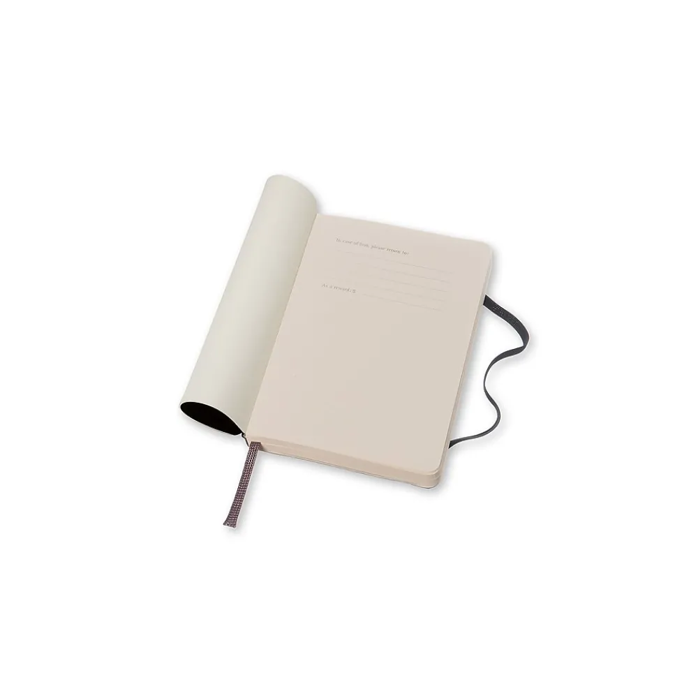 Journals|Moleskine Classic Pocket Journal, 3.5" x 5.5", Dotted Ruled, Black, (892734XX)