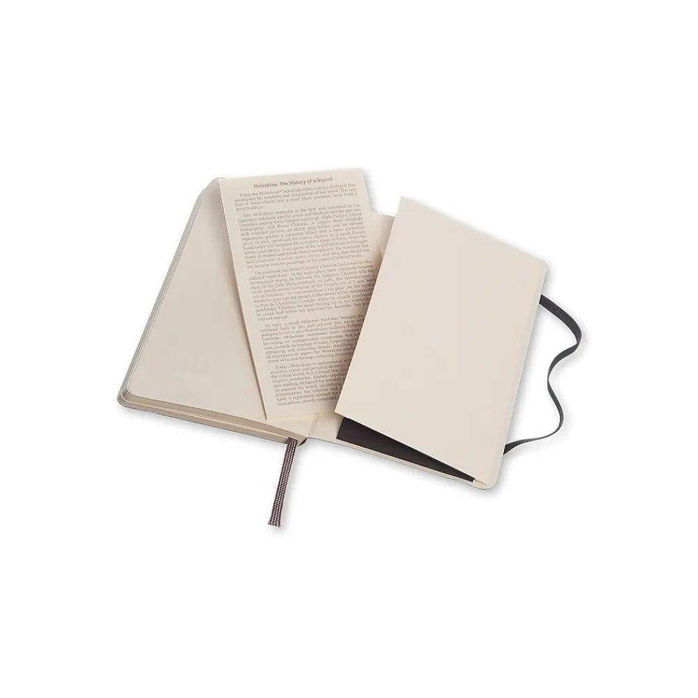 Journals|Moleskine Classic Pocket Journal, 3.5" x 5.5", Dotted Ruled, Black, (892734XX)