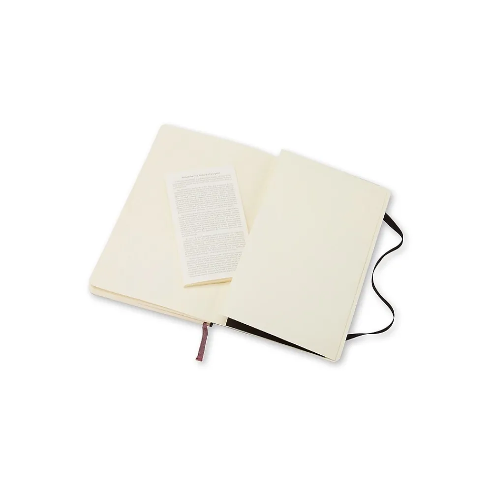 Notebooks|Moleskine Classic 1-Subject Professional Notebooks, 3.5" x 5.5", College Ruled, 96 Sheets, Black (707100)