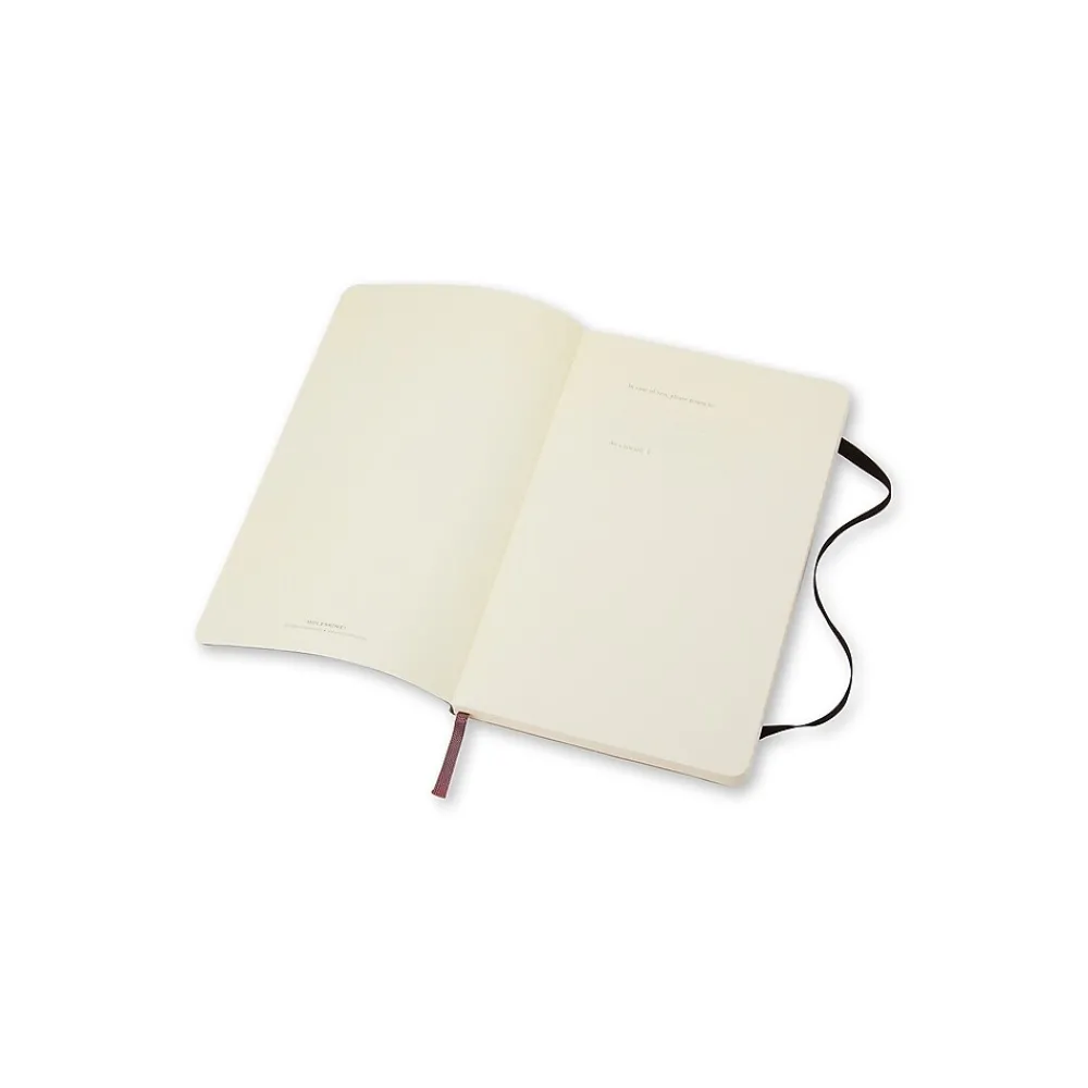 Notebooks|Moleskine Professional Notebooks, 5" x 8.25", College Ruled, 96 Sheets, Black (707162)