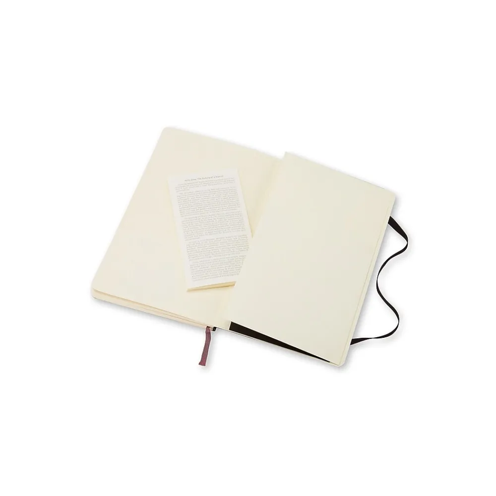 Notebooks|Moleskine Professional Notebooks, 5" x 8.25", College Ruled, 96 Sheets, Black (707162)