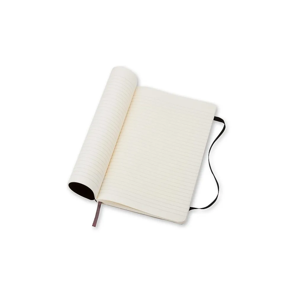 Notebooks|Moleskine Professional Notebooks, 5" x 8.25", College Ruled, 96 Sheets, Black (707162)
