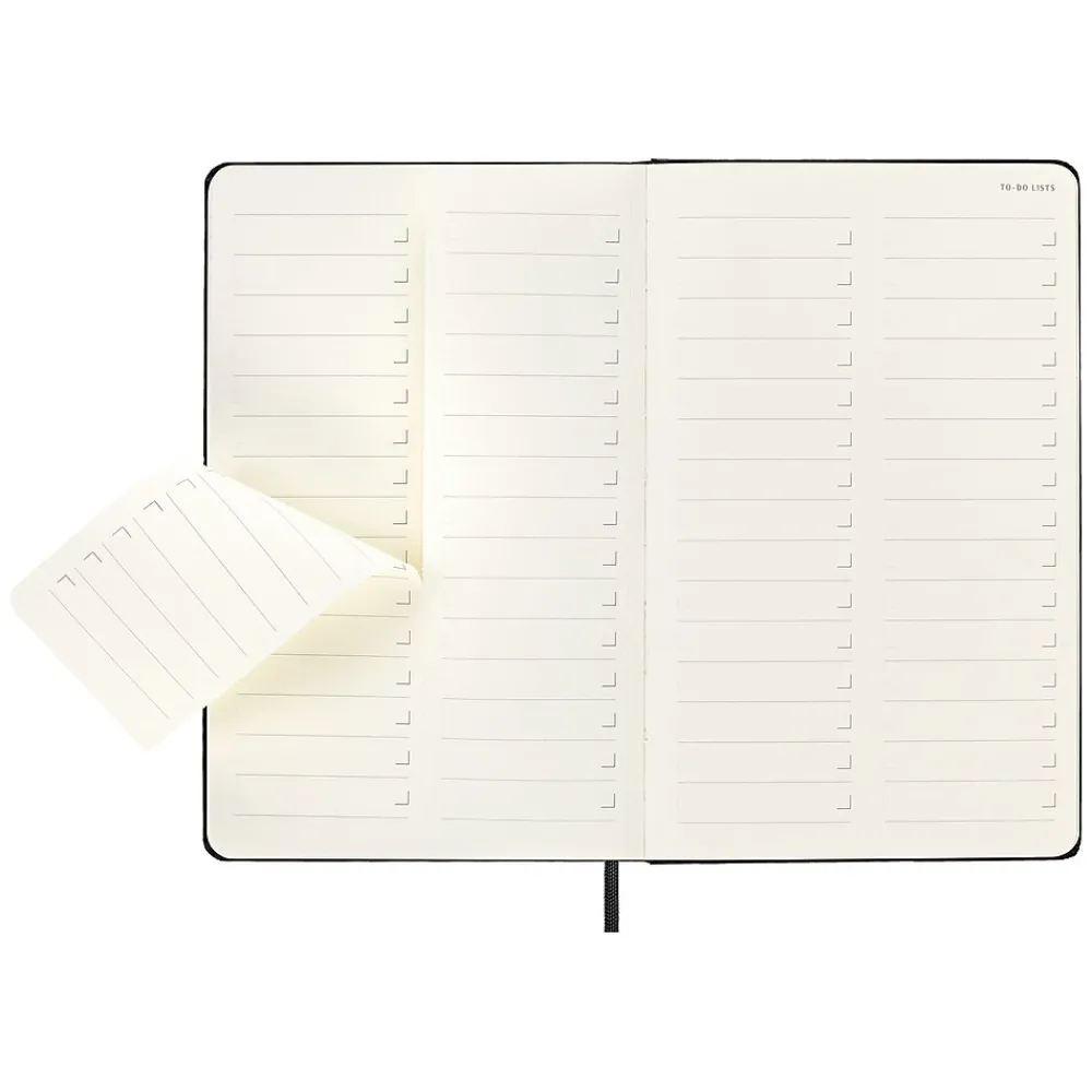 Notebooks|Moleskine Professional Notebooks, 5" x 8.25", College Ruled, 120 Sheets, Black (620756)