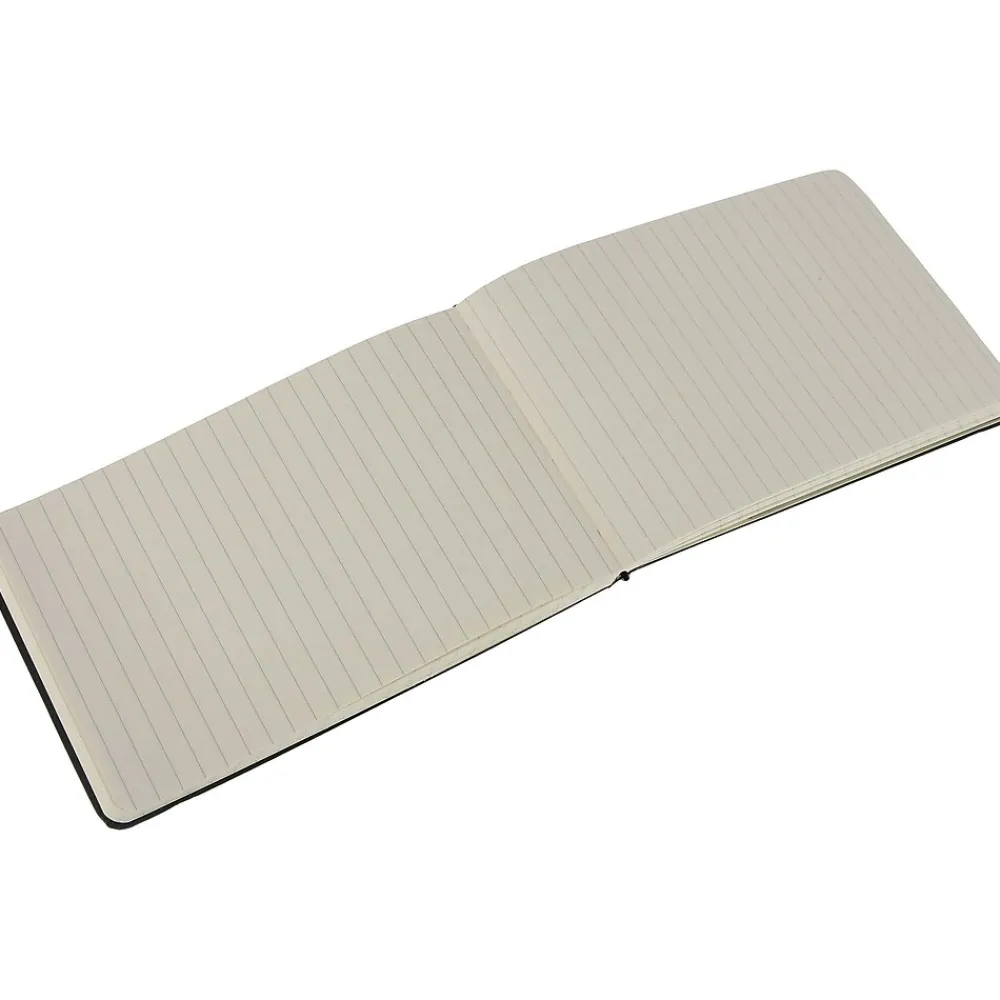 Notebooks|Moleskine Reporter Notebook, 3.5" x 5.5", Narrow Ruled, 96 Sheets, Black (705489)