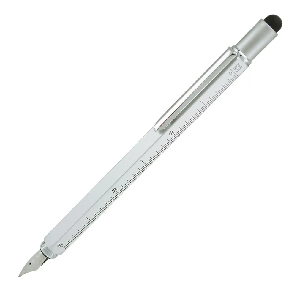 Pens|Monteverde One Touch Fountain Pen, Medium Point, Black Ink (MV35233)