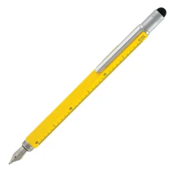 Pens|Monteverde One Touch Fountain Pen, Medium Point, Black Ink (MV35231)