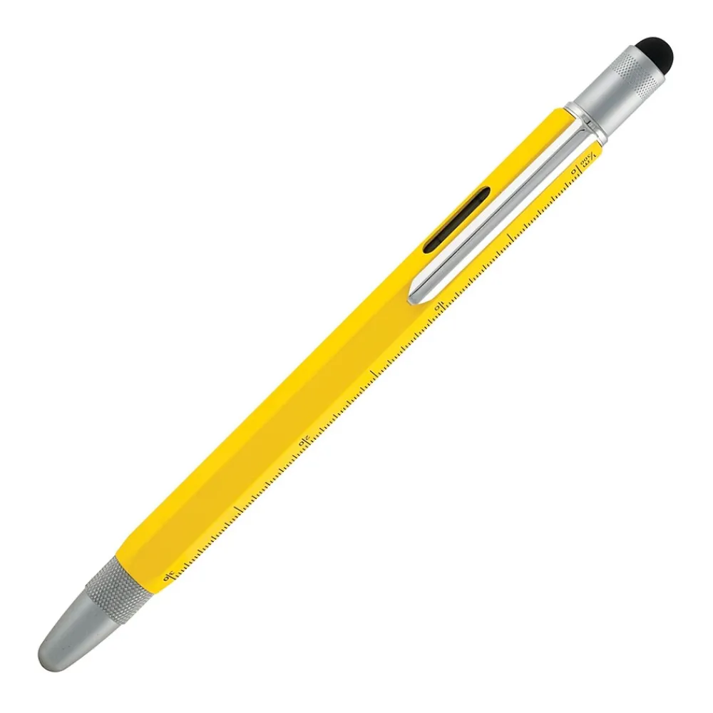 Pens|Monteverde One Touch Fountain Pen, Medium Point, Black Ink (MV35231)