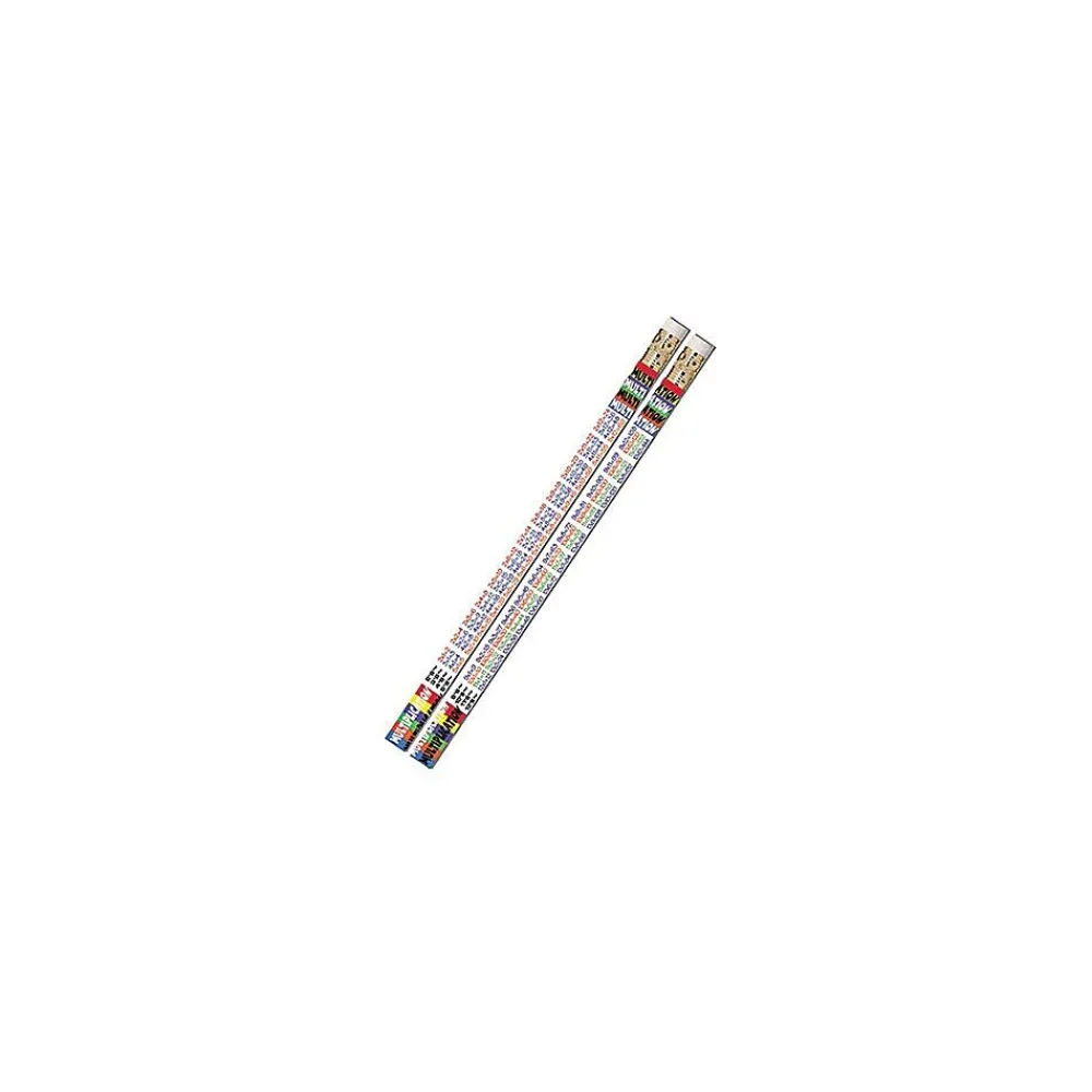 Pencils|Musgrave Pencil Company Multiplication Tables Pencils, #2, 144/Box