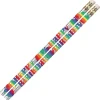 Pencils|Musgrave Pencil Company Chevron Chic Wooden Pencil, 0.5mm, #2 Hard Lead, 144/Box (MUS1356G)