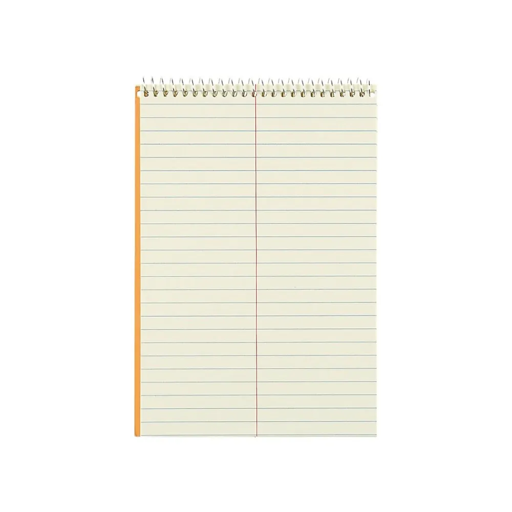 Notepads|National Brand Steno Pad, 6" x 9", Gregg, Brown Cover, 80 Sheets/Pad (36746)