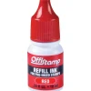 Stamps & Stamp Pads|Offistamp Pre-Inked Stamp, Red Ink Refill