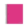 Subject Notebooks|Oxford 3-Subject Notebooks, 8.5" x 11", College Ruled, 150 Sheets, Assorted Colors (10586)