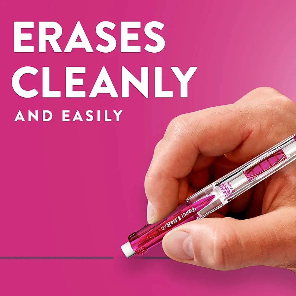 Pencils|Paper Mate Clearpoint Mechanical Pencil, 0.7mm, #2 Medium Lead, 10/Pack (2081802)