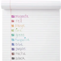 Pens|Paper Mate InkJoy 100 RT Retractable Ballpoint Pen, Medium Point, Assorted Ink, 20/Pack (1951396)