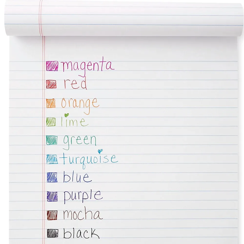 Pens|Paper Mate InkJoy 300 RT Retractable Ballpoint Pen, Medium Point, Red Ink, Dozen (1951258)