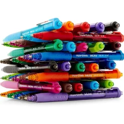 Pens|Paper Mate InkJoy 300 RT Retractable Ballpoint Pen, Medium Point, Black Ink, 24/Pack (1945925)