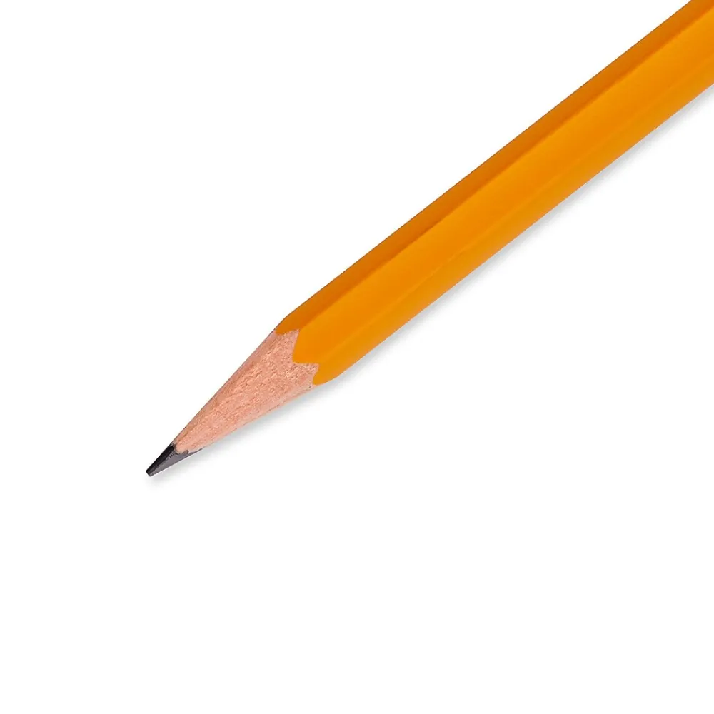 Pencils|Paper Mate Woodcase Pencil, HB-Soft, Yellow Barrel, 12/Pack