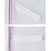 Labels|Partners Brand Superscan 5" x 8" Press-On Reclosable Vinyl Envelope, 25/Carton
