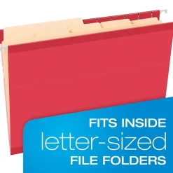 File Folders|Pendaflex Divide It Up 4-Tab File Folder, Letter Size, Manila, 24/Pack (10770)