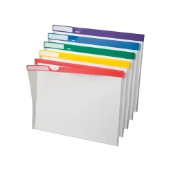 File Folders|Pendaflex File Folder, 2/5-Cut Tab, Letter Size, Multicolor, 10/Pack (50981EE)