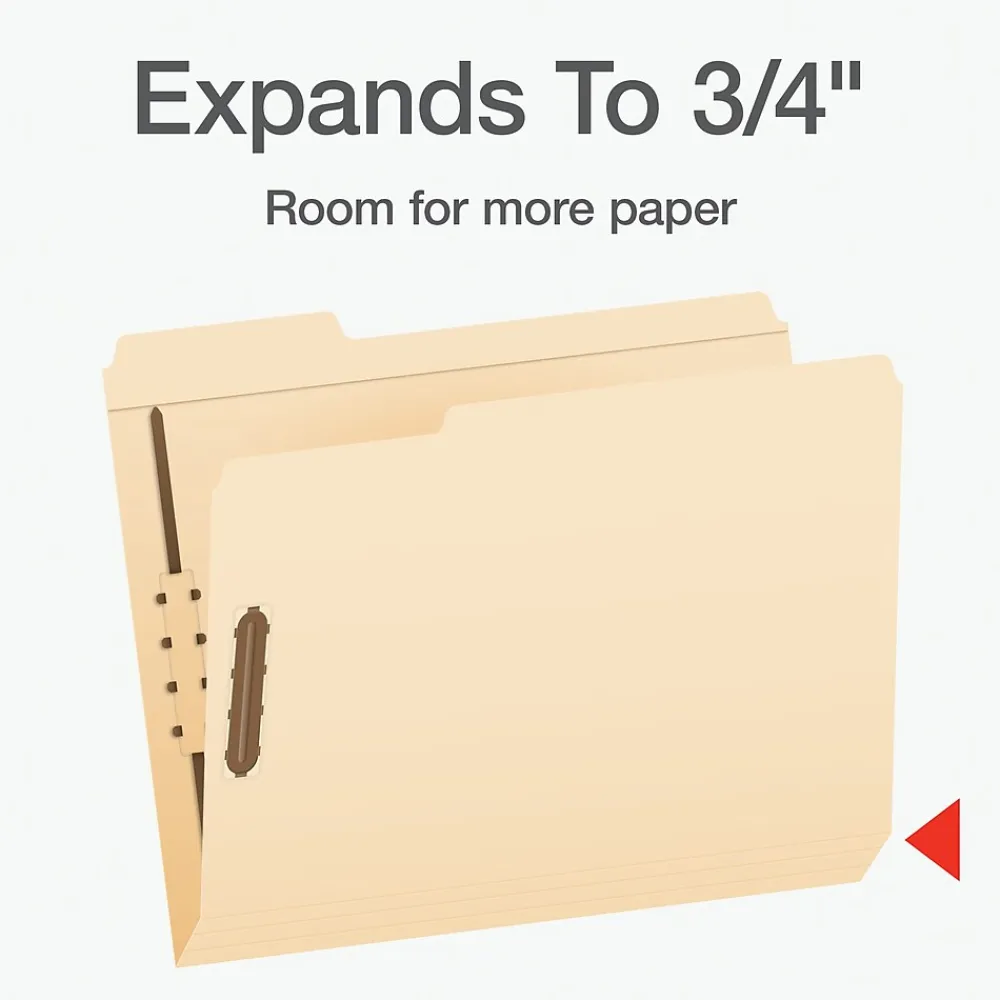 File Folders|Pendaflex Heavy Duty File Folder, 1-Tab, Letter Size, Manila, 50/Box (1006994)