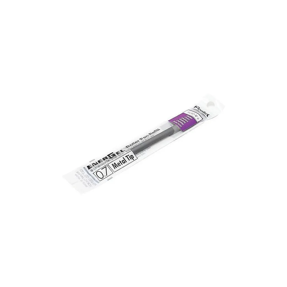 Pens|Pentel EnerGel Gel-Ink Pen Refill, Medium Tip, Violet Ink, Each (LR7-V)