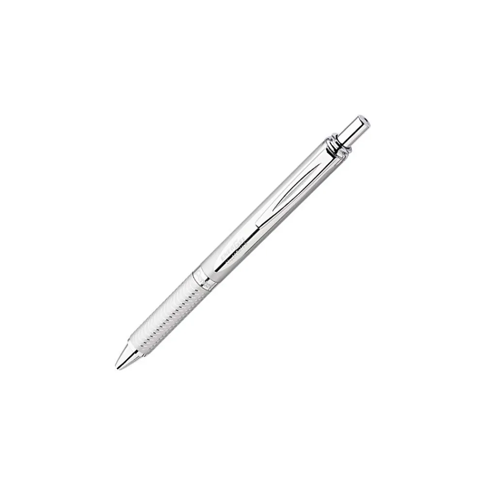 Pens|Pentel ® EnerGel® Retractable Gel Ink Pen, Medium Point, Black Ink (PENBL407A)