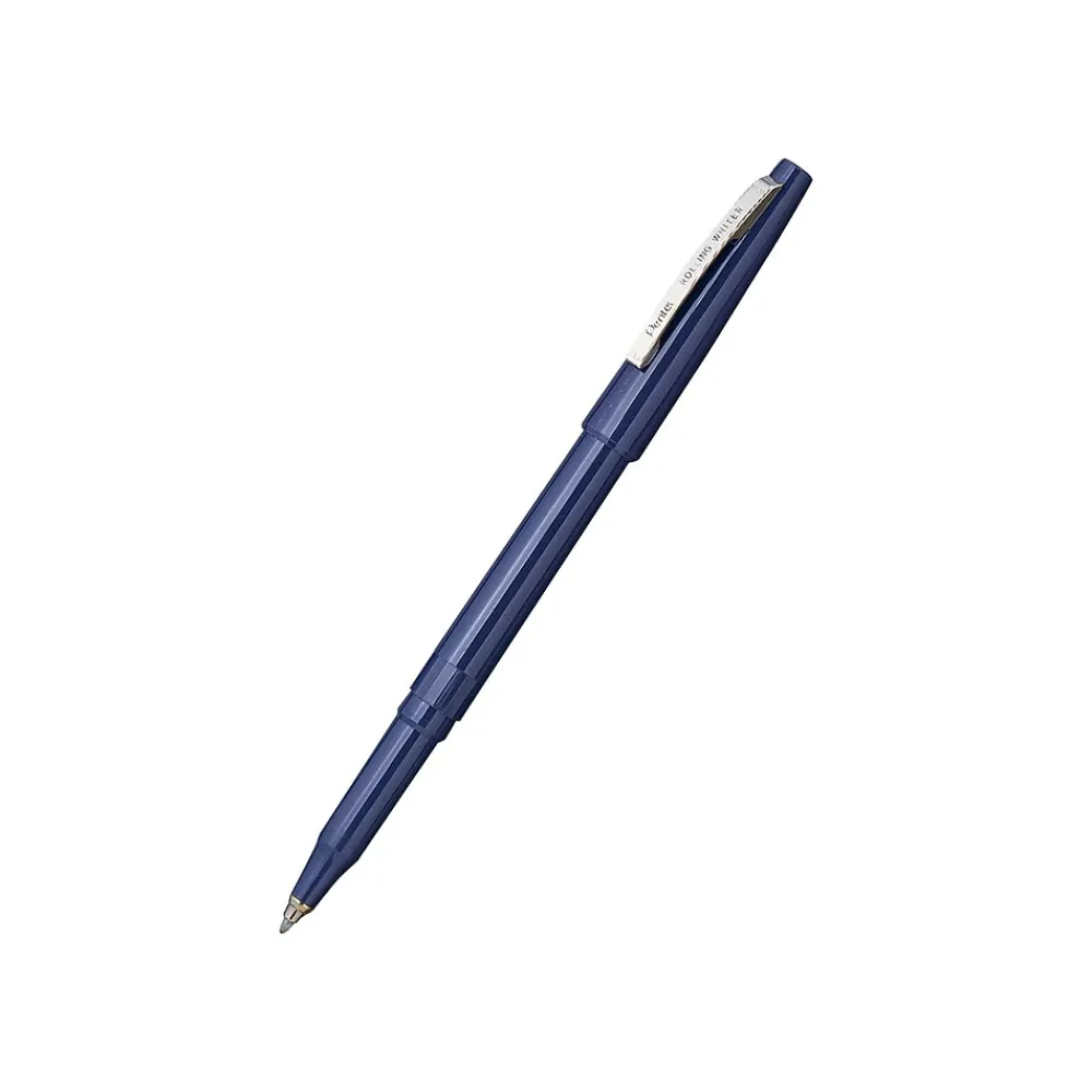 Pens|Pentel Rolling Writer Rollerball Pens, Medium Point, Blue Ink, Dozen (R100-C)