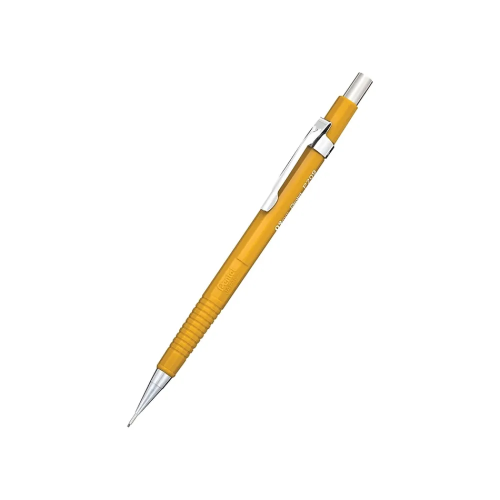 Pencils|Pentel Sharp Mechanical Pencil, 0.9mm, #2 Medium Lead, 2/Pack (P209BP2-K6)