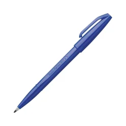 Pens|Pentel Sign Gel Pens, Fine Point, Blue Ink, Dozen (S520-C)