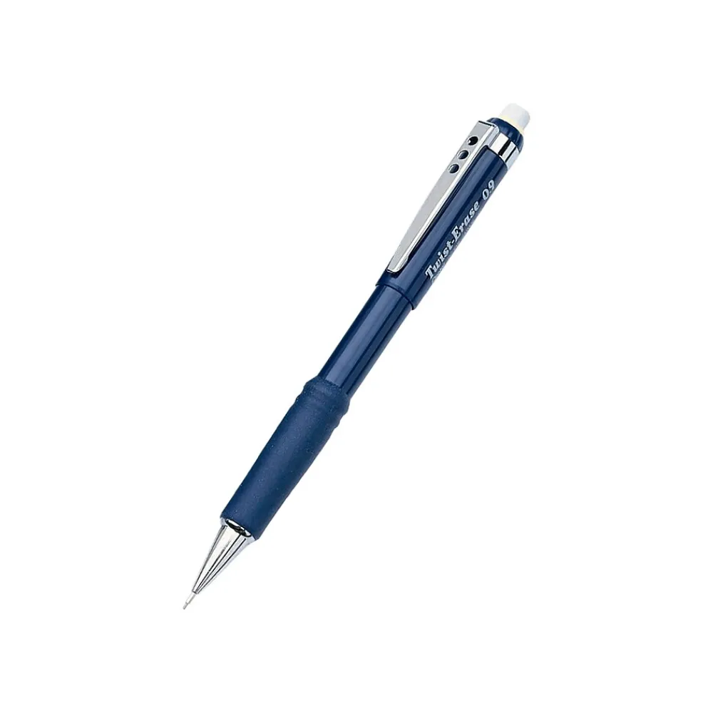 Pencils|Pentel Twist-Erase III Mechanical Pencil, 0.9mm, #2 Soft Lead (QE519C)