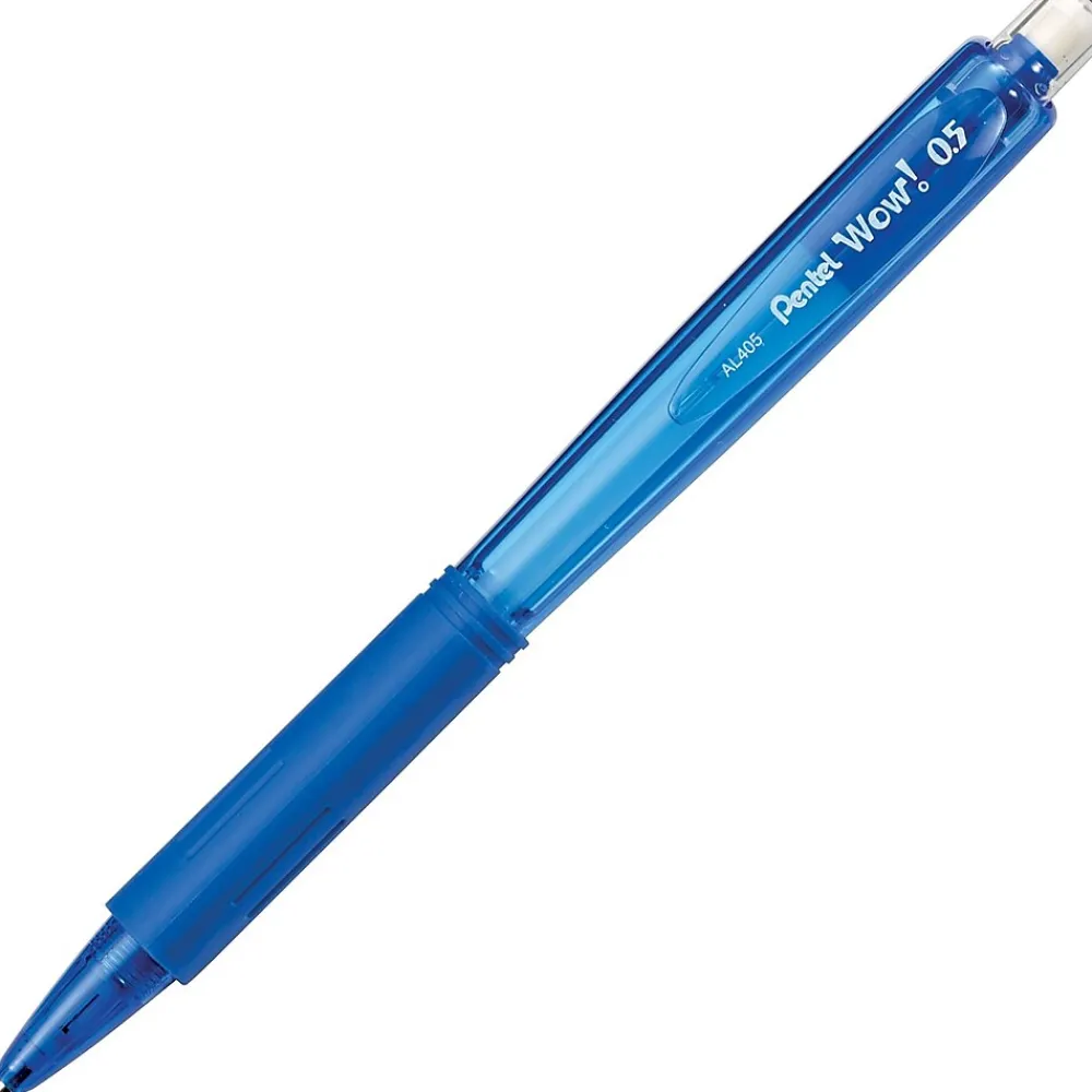 Pencils|Pentel Wow! Mechanical Pencil, 0.5mm, #2 Medium Lead, Dozen (AL405C)