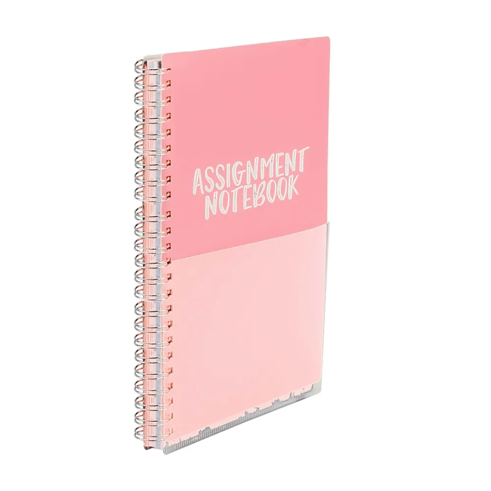 Subject Notebooks|Pep Rally Assignment Notebook, 5.75" x 8.25", 81 Sheets, Assorted Colors (61486)