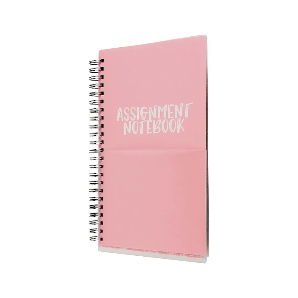 Subject Notebooks|Pep Rally Assignment Notebook, 5.75" x 8.25", 81 Sheets, Assorted Colors (61486)