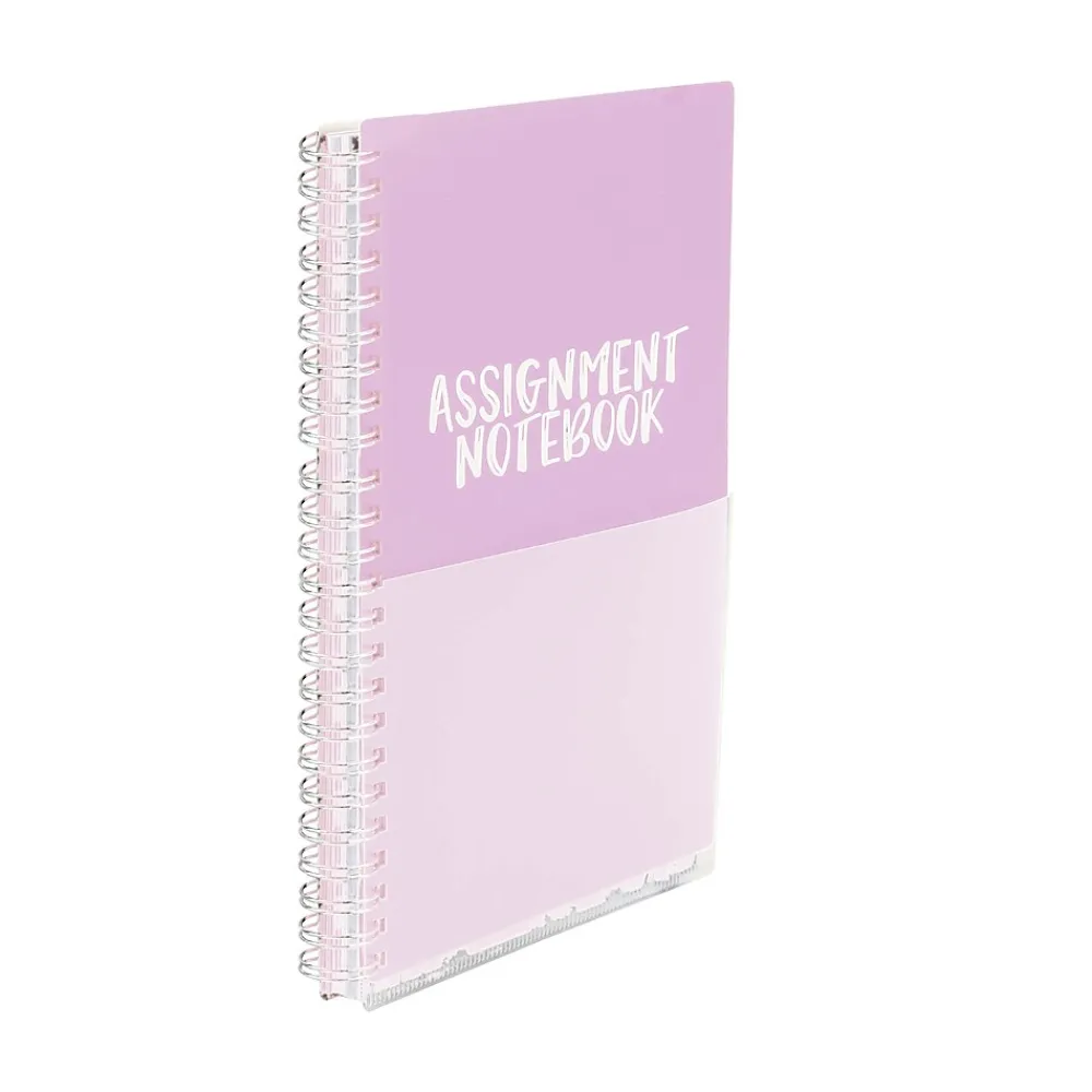 Subject Notebooks|Pep Rally Assignment Notebook, 5.75" x 8.25", 81 Sheets, Assorted Colors (61486)