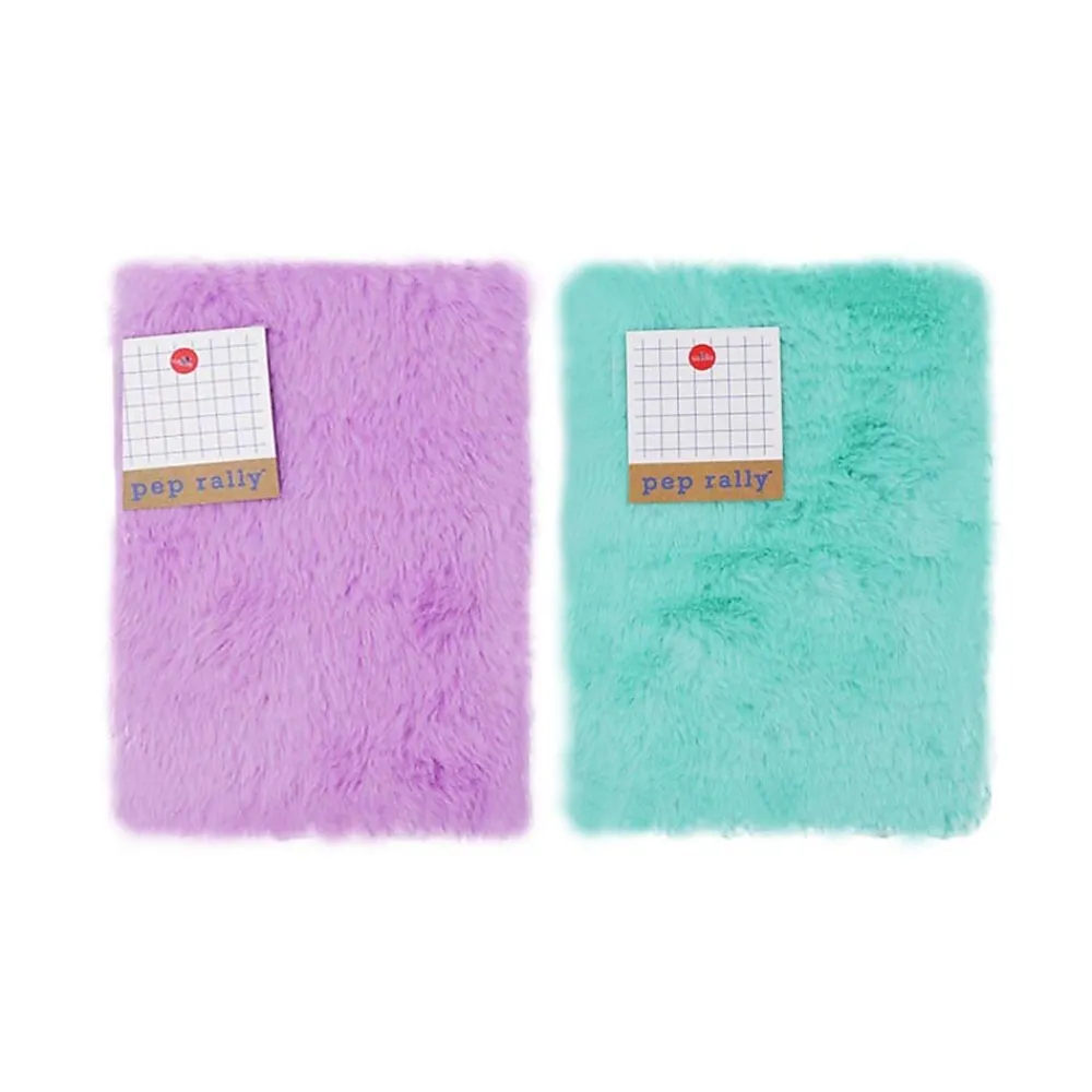 Journals|Pep Rally Fluffy Journal, Lined, Assorted Colors (61644)