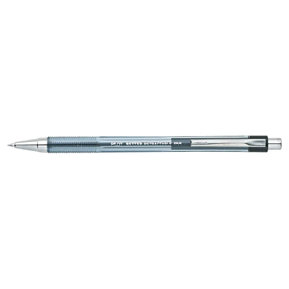 Pens|Pilot Better Retractable Ballpoint Pen, Fine Point, Black Ink (30000)