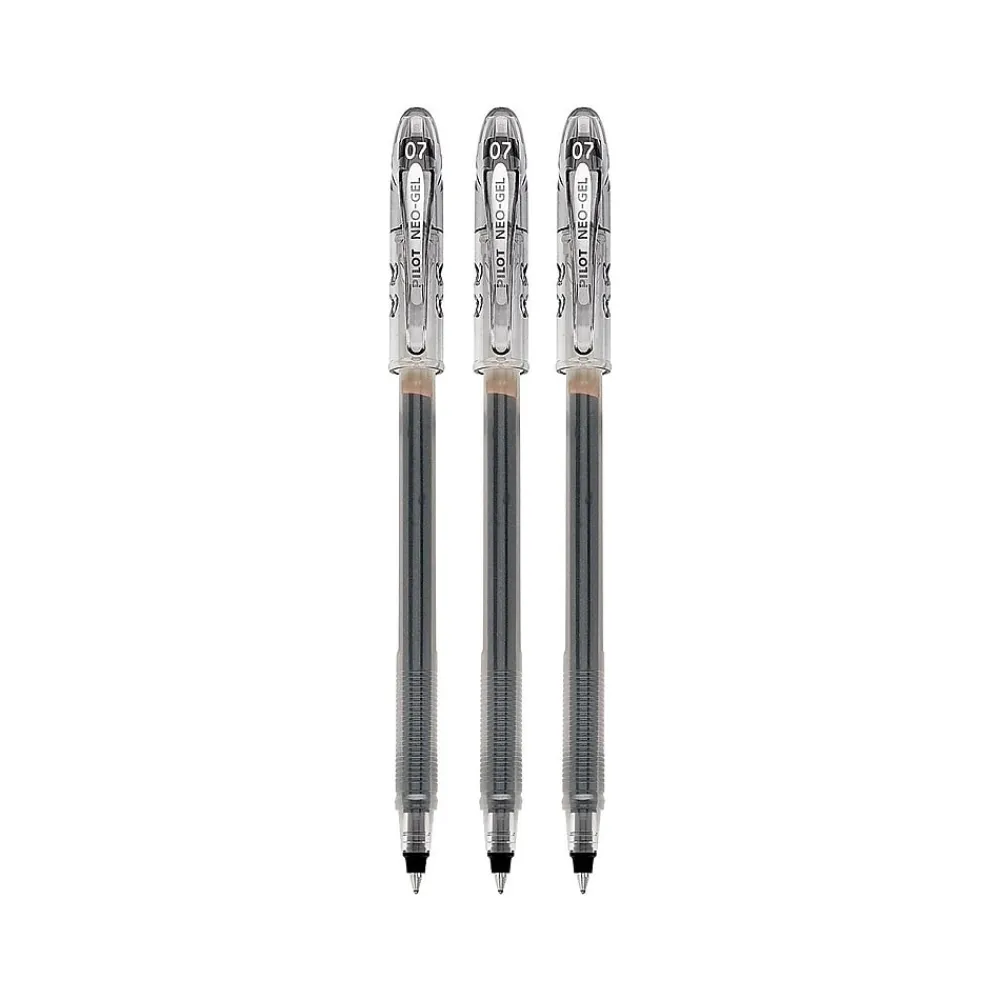 Pens|Pilot Neo-Gel Gel Pens, Fine Point, Ink, 48/Pack (84071) Black